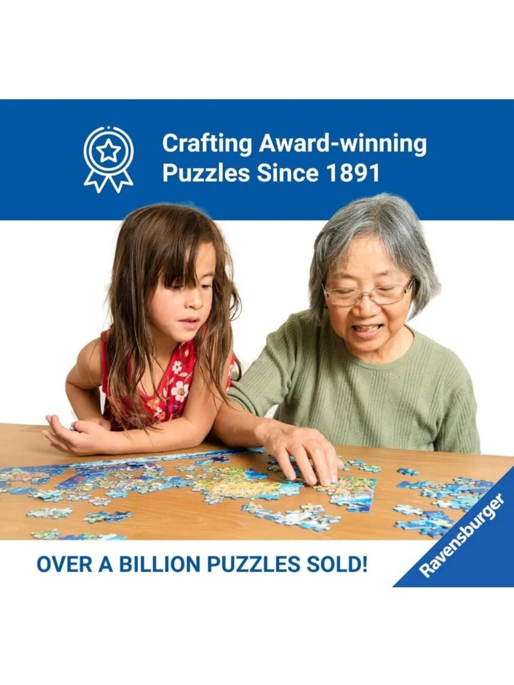 Vivid Colors Jigsaw Puzzle Set - 2 x 1000 Pieces - Mysterious Potions & Garden